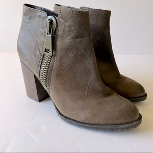 Aldo Zippered Ankle Boots